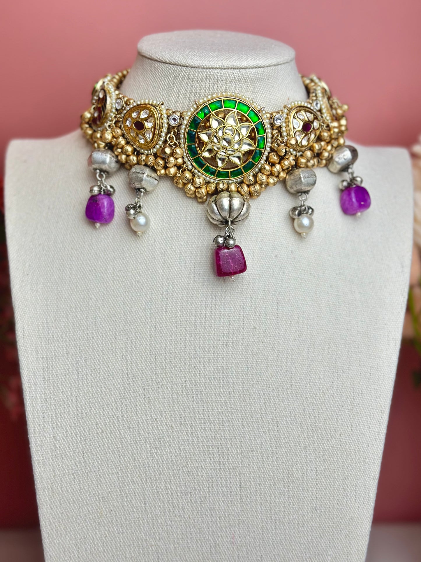 Mughal Inspired Fusion Necklace