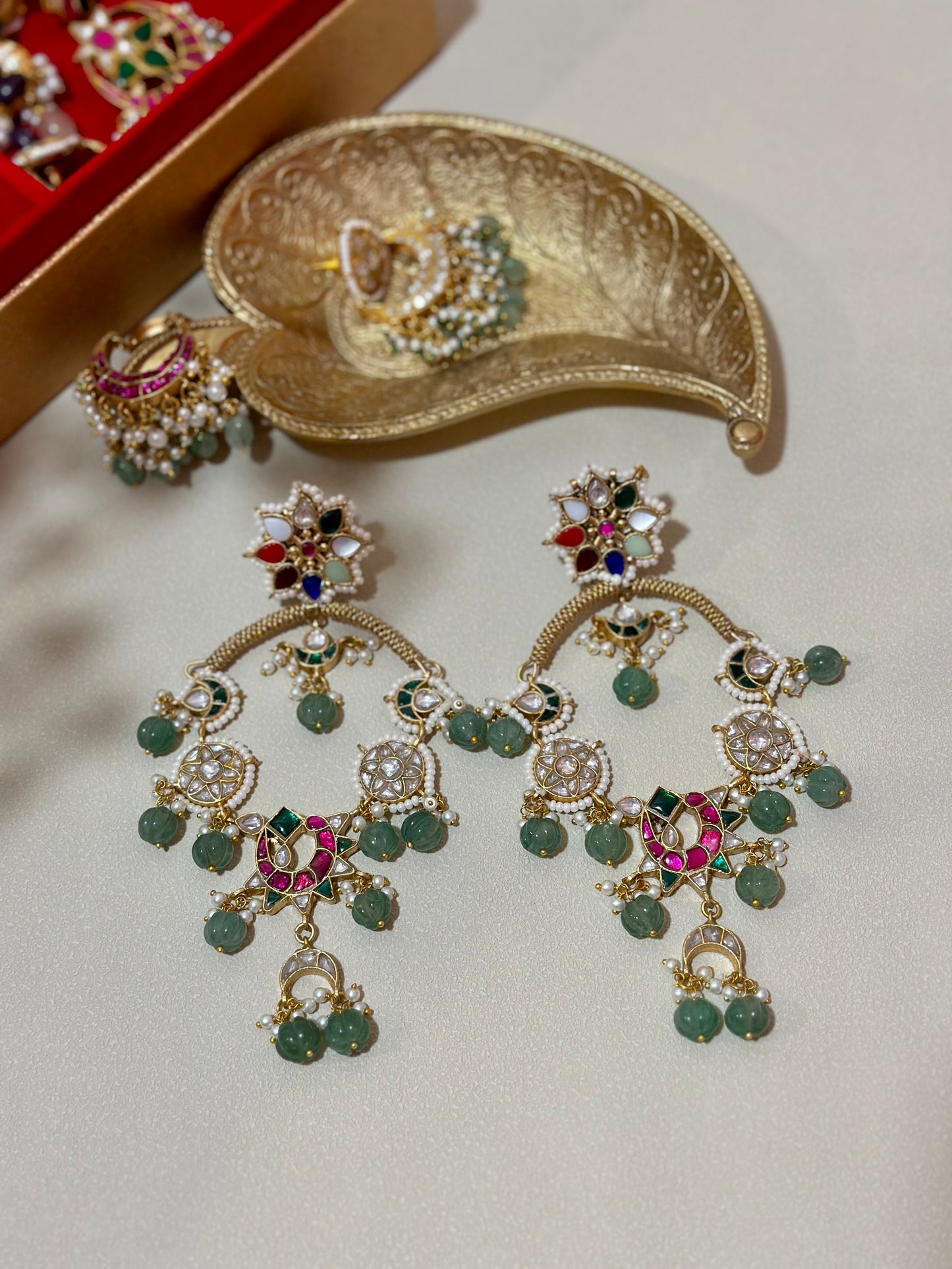 Roop Earrings #navratricollection