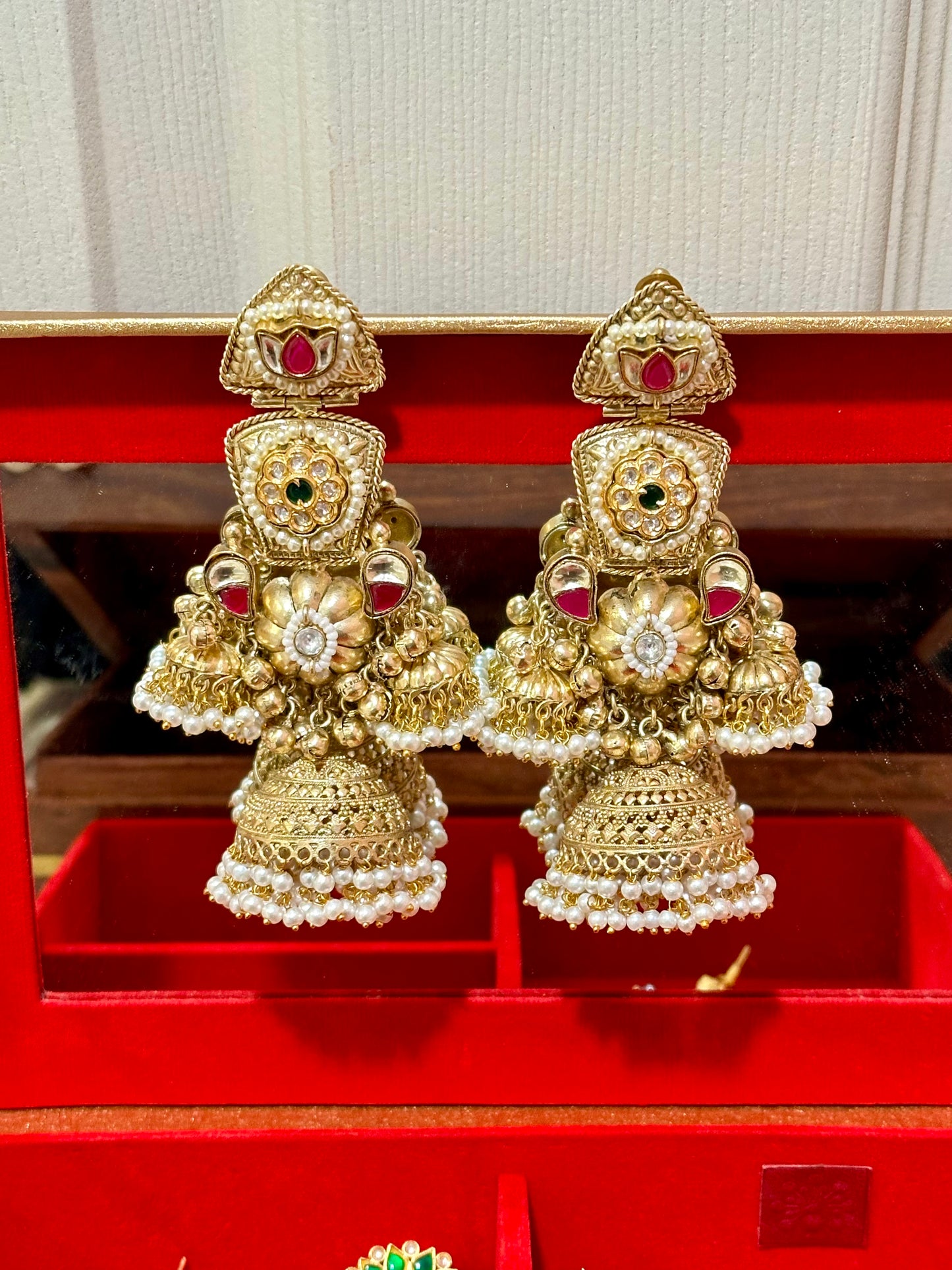 Multi Jhumka Drops