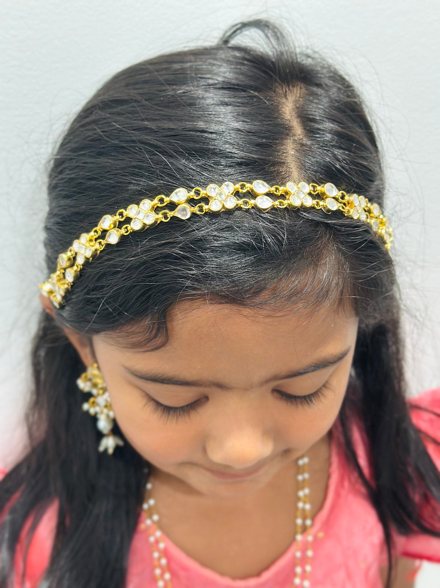 Pachi Kundan Sheeshphool/Headband