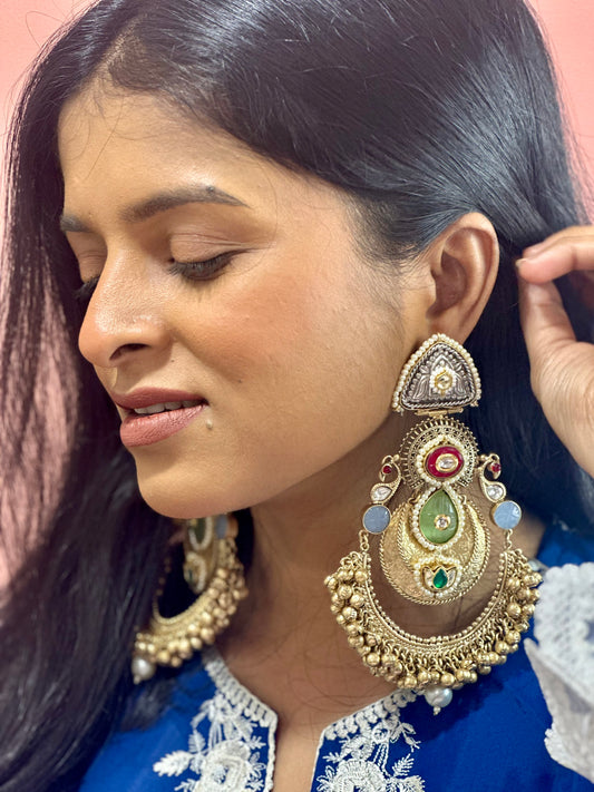 Statement Chandbali Earrings